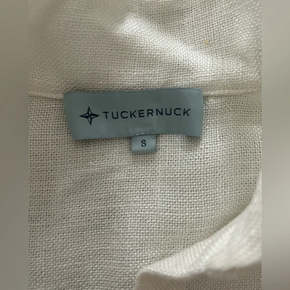 NWOT White Basket Weave Megan Dress Small - Picture 3 of 4